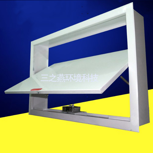 電動(dòng)板式遠(yuǎn)控排煙口 常閉檢查口 加壓送